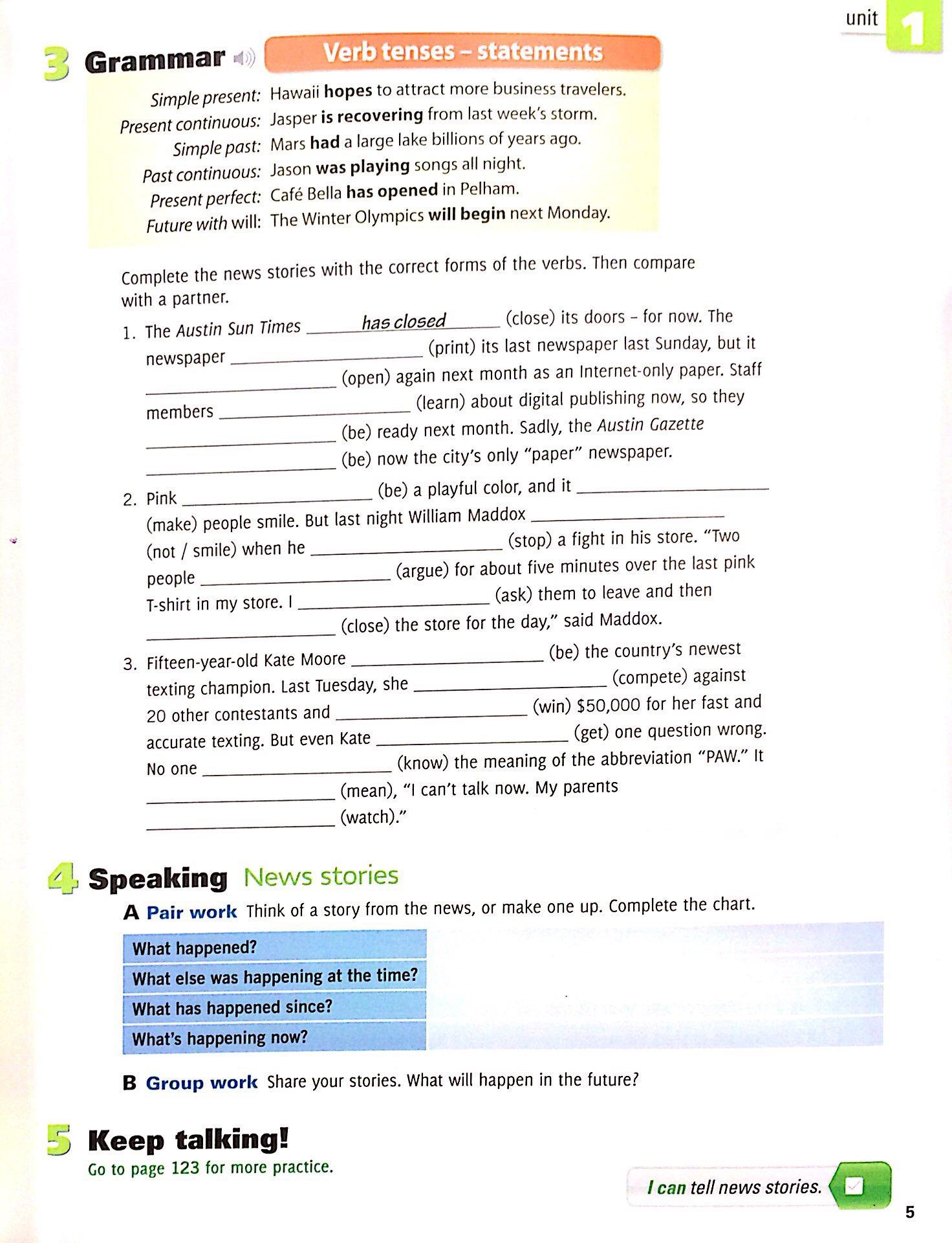 Four Corners SB 4A w CD-Rom