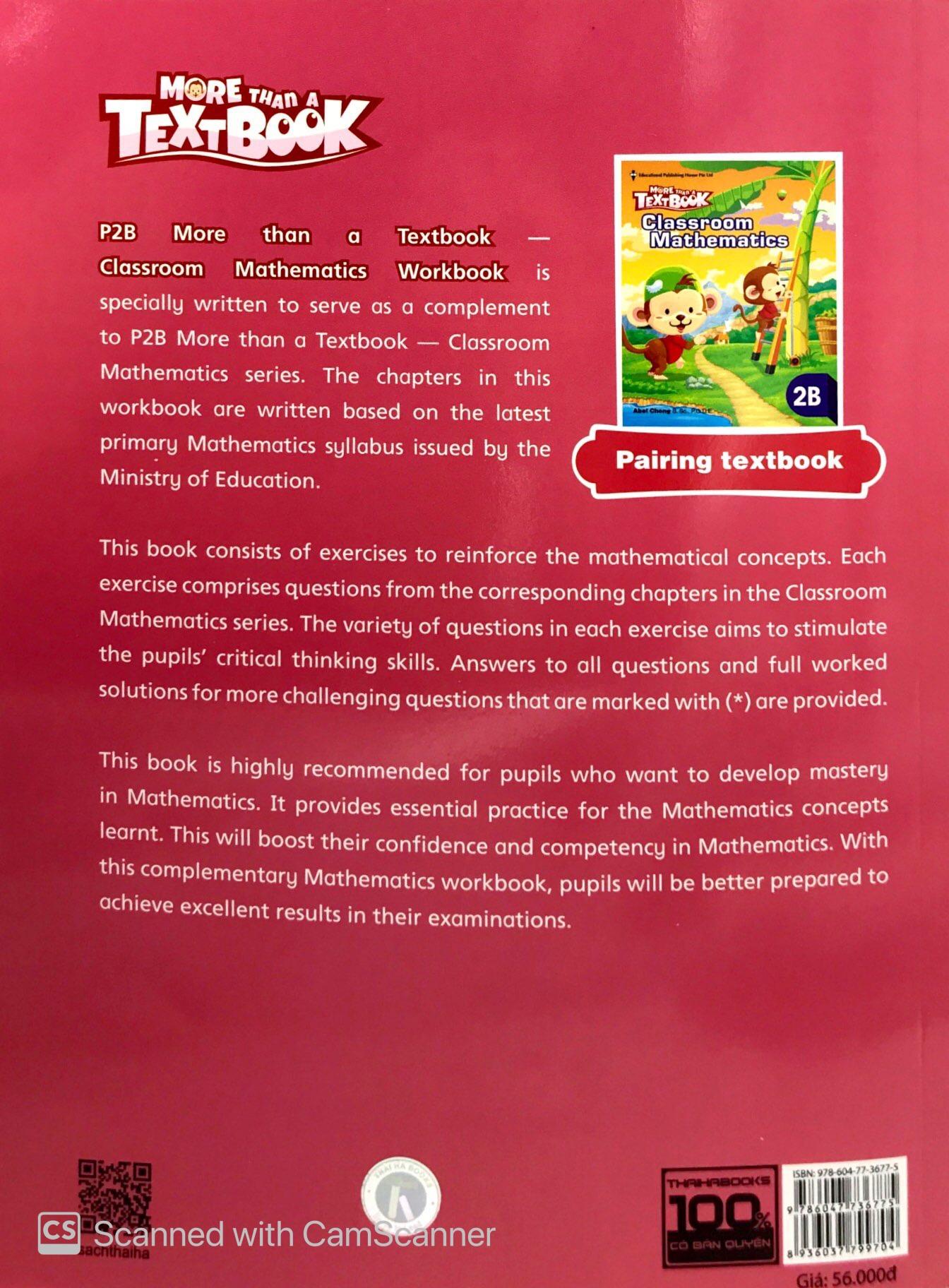Classroom Mathematics Workbook 2B - Học Kỳ 2