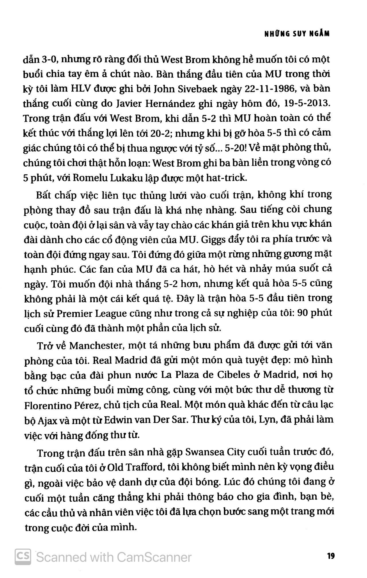 Hồi Ký Alex Ferguson (Tái Bản)