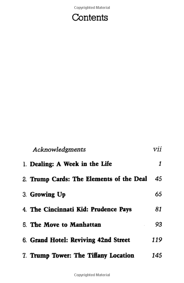 Trump: The Art Of The Deal