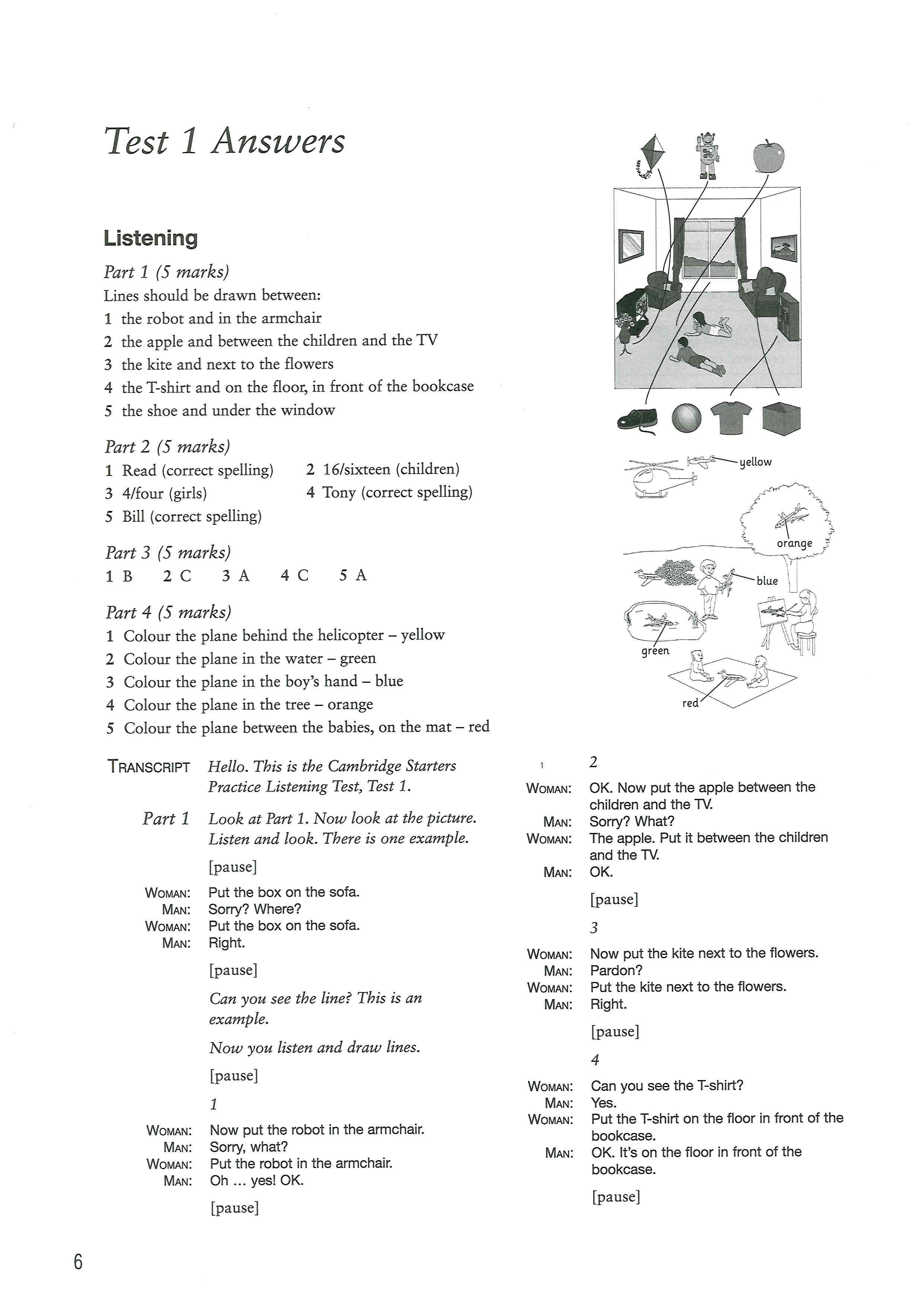 Cambridge English Young Learners 8 Starters