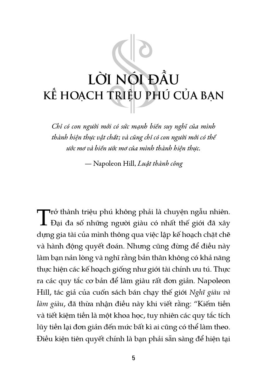 Tư Duy Triệu Phú - Ý Thức Về Tiền Và Biến Khát Vọng Thành Sự Giàu Sang