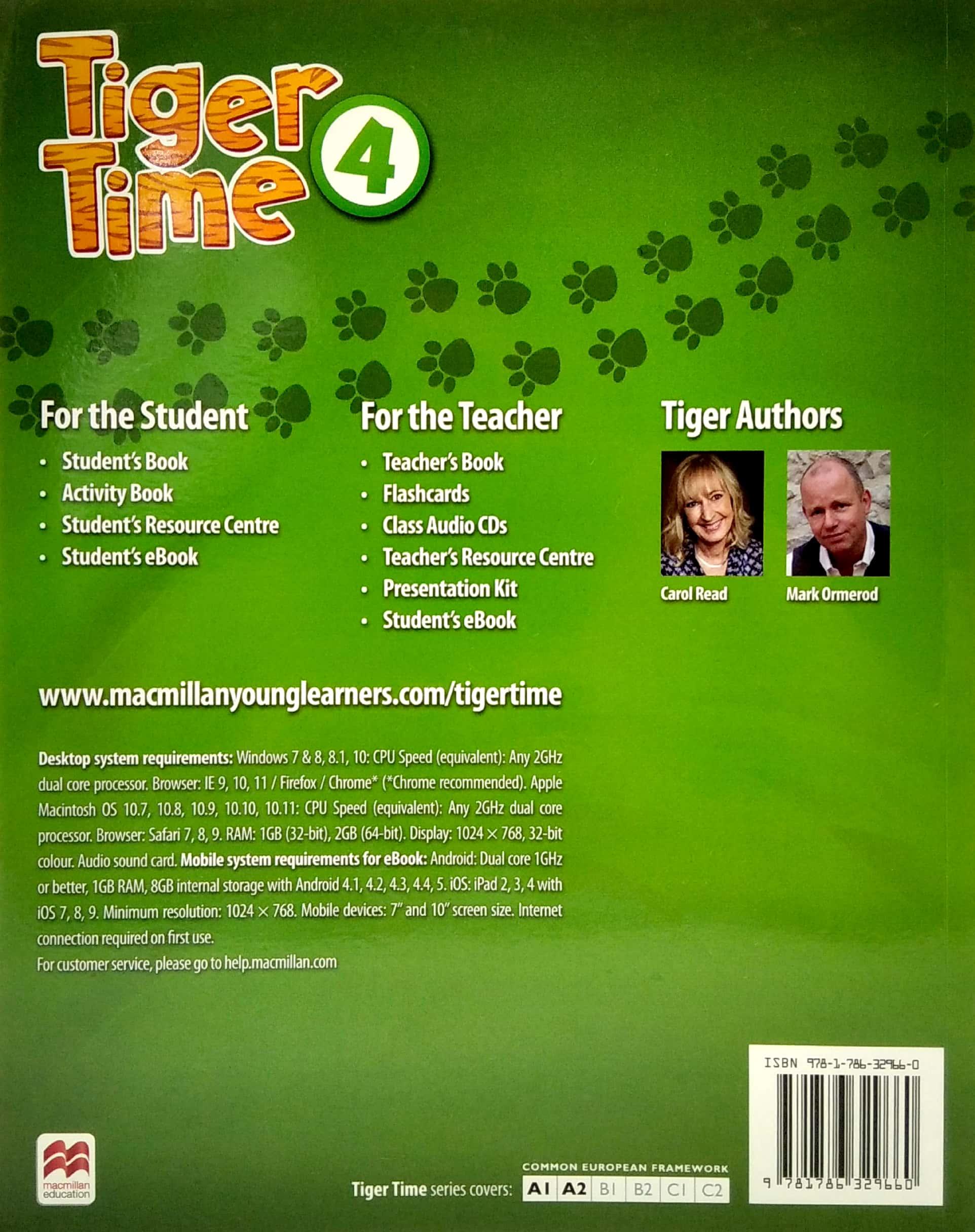 Tiger Time Level 4 Student Book + eBook Pack