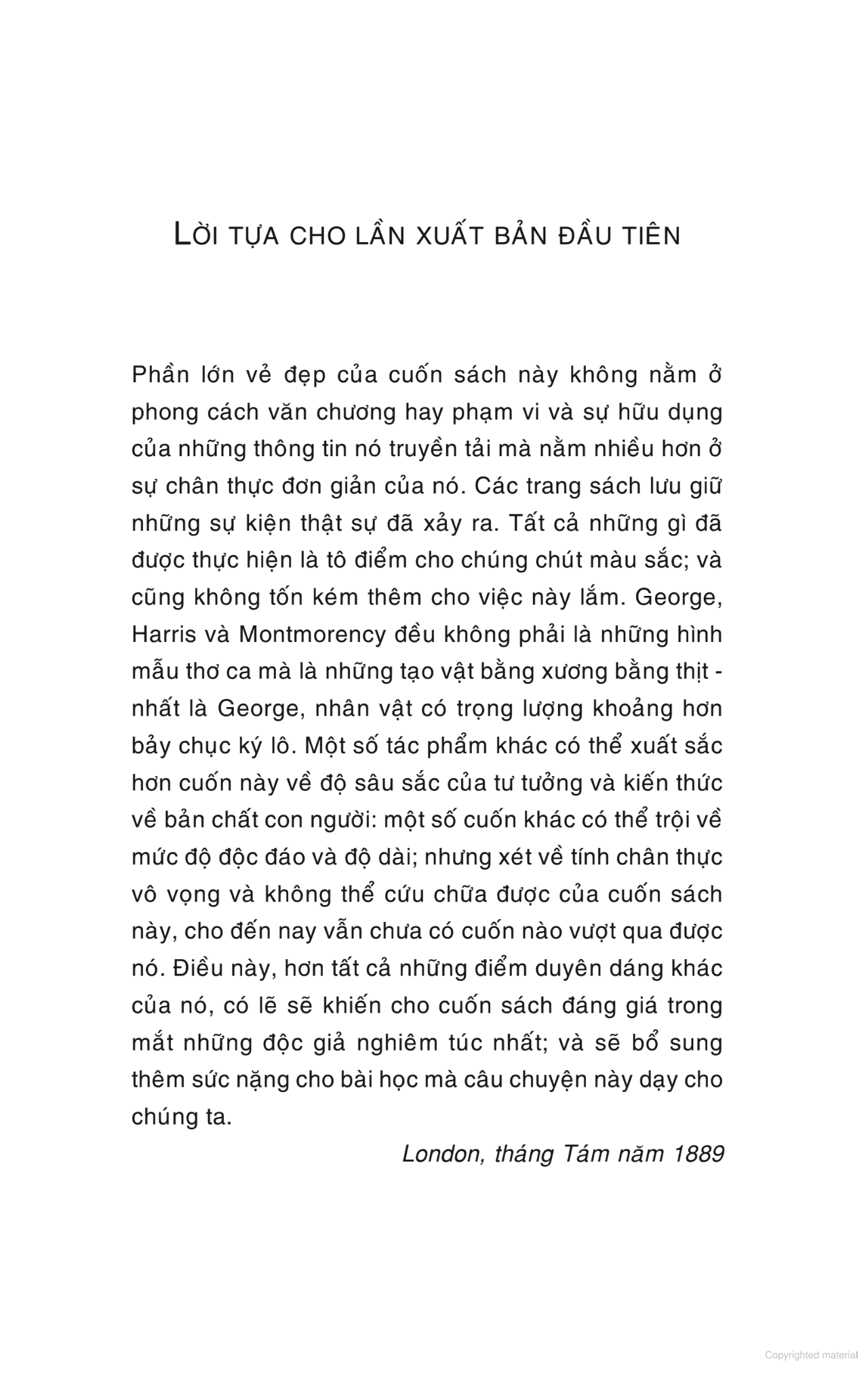 Ba Gã Cùng Thuyền (Chưa Kể Con Chó)