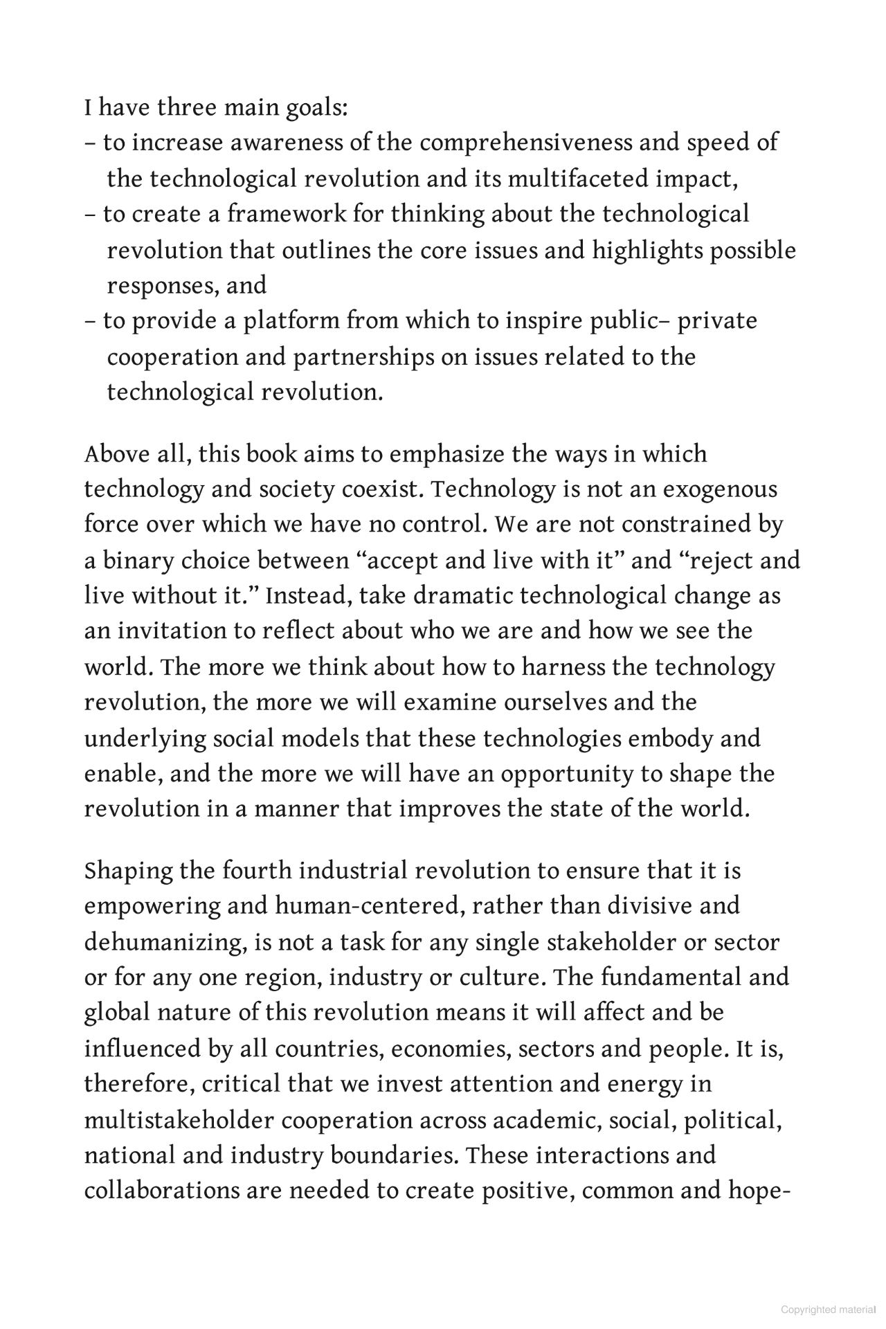 The Fourth Industrial Revolution