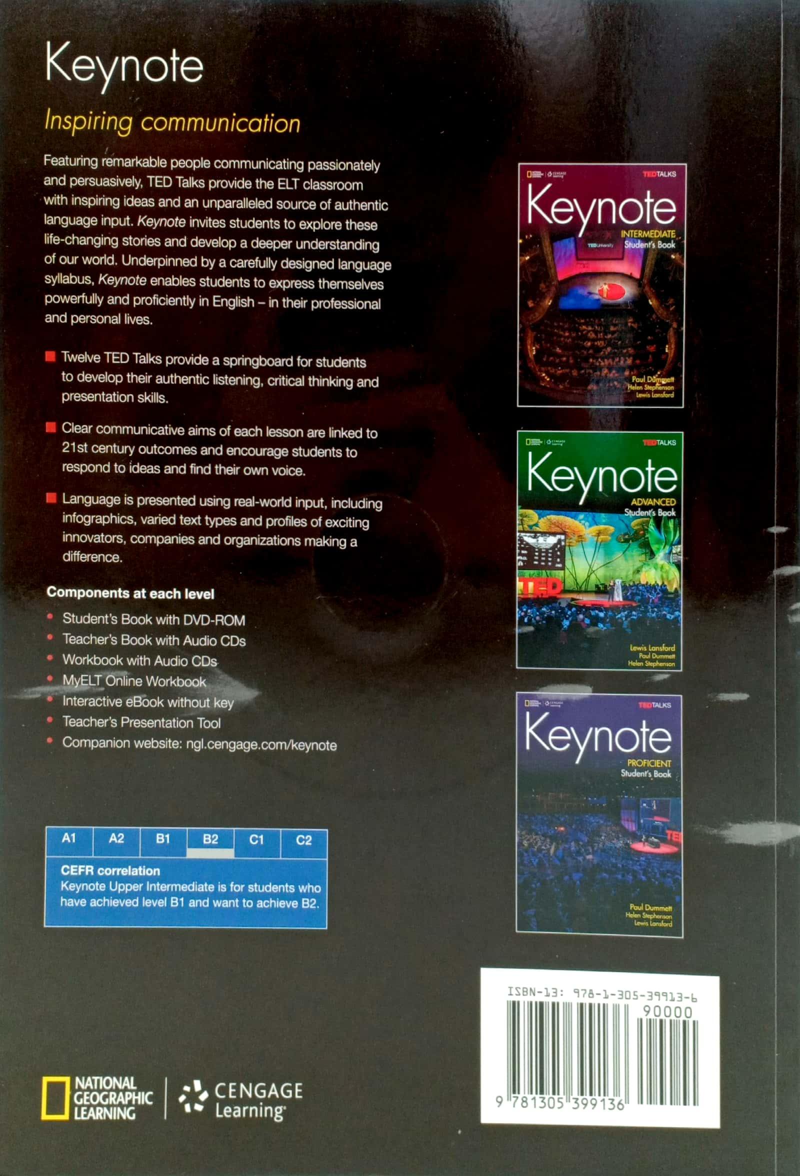 Keynote Upper Intermediate with DVD-ROM (Keynote (British English))
