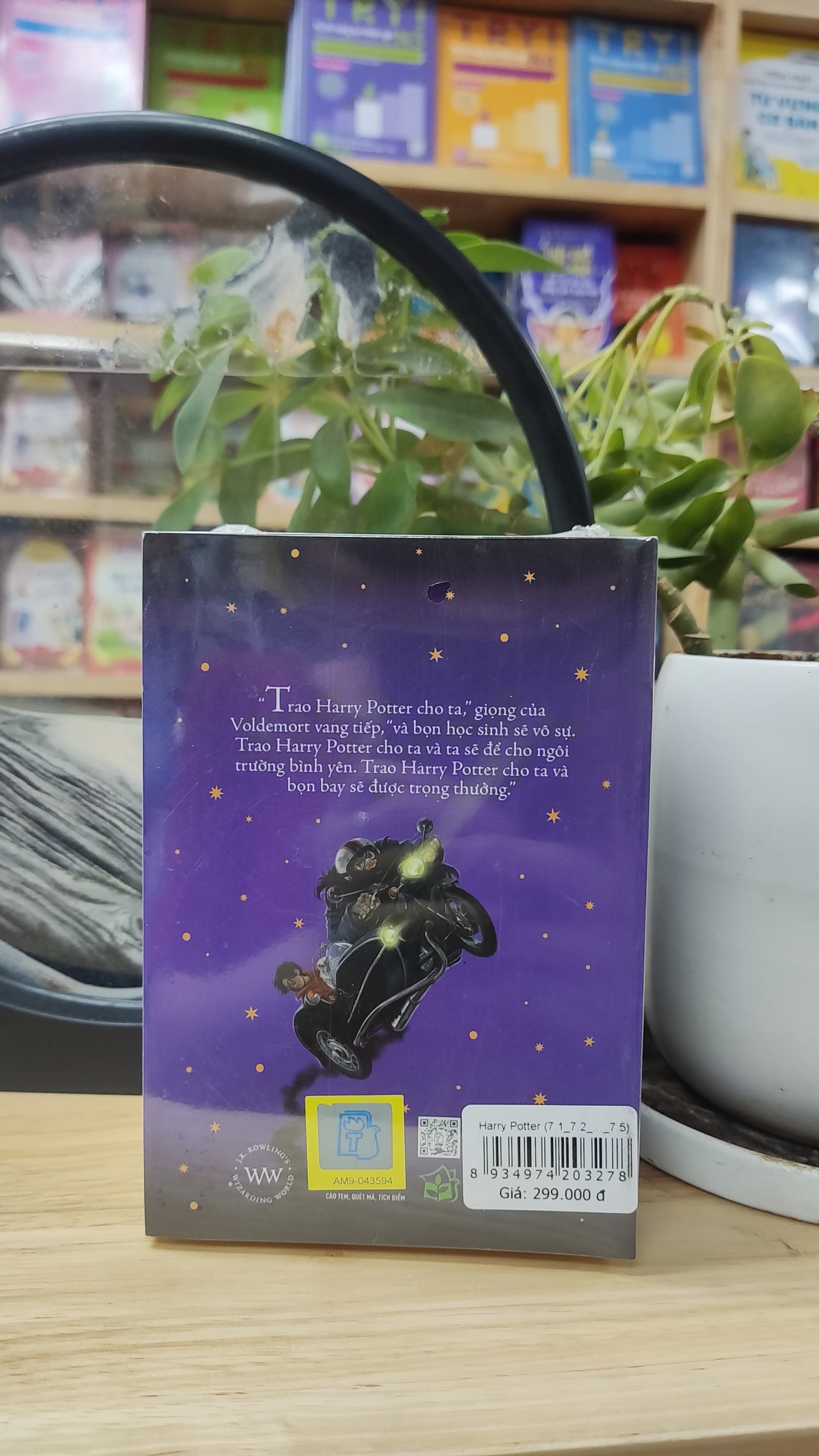 Sách - Harry Potter và Bảo Bối Tử Thần - Tập 7 (set 5 cuốn) - khổ nhỏ (NXBT)