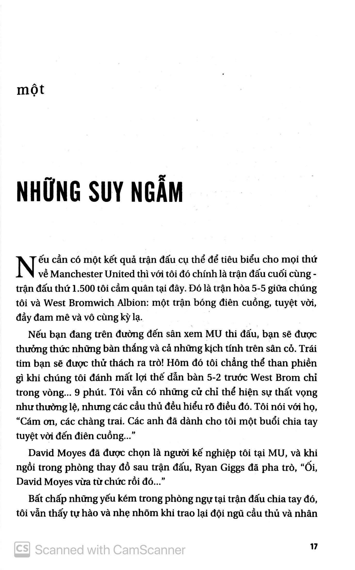 Hồi Ký Alex Ferguson (Tái Bản)