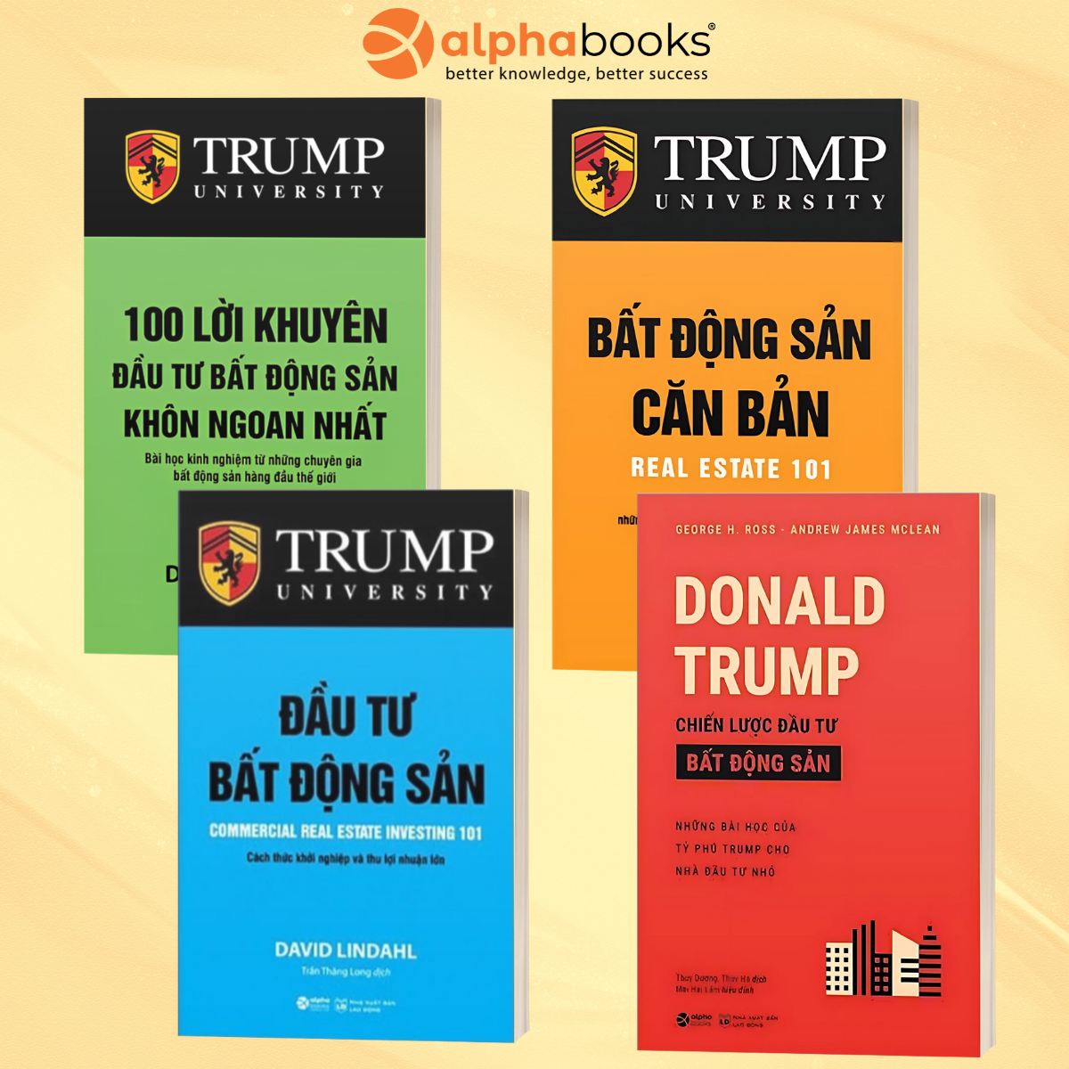 Combo 4 cuốn sách kinh tế tâm đắc nhất: Bất Động Sản Căn Bản + Marketing Căn Bản + Donald Trump - Chiến Lược Đầu Tư Bất Động Sản + Đầu Tư Bất Động Sản( Tặng kèm bookmark Happy Life)