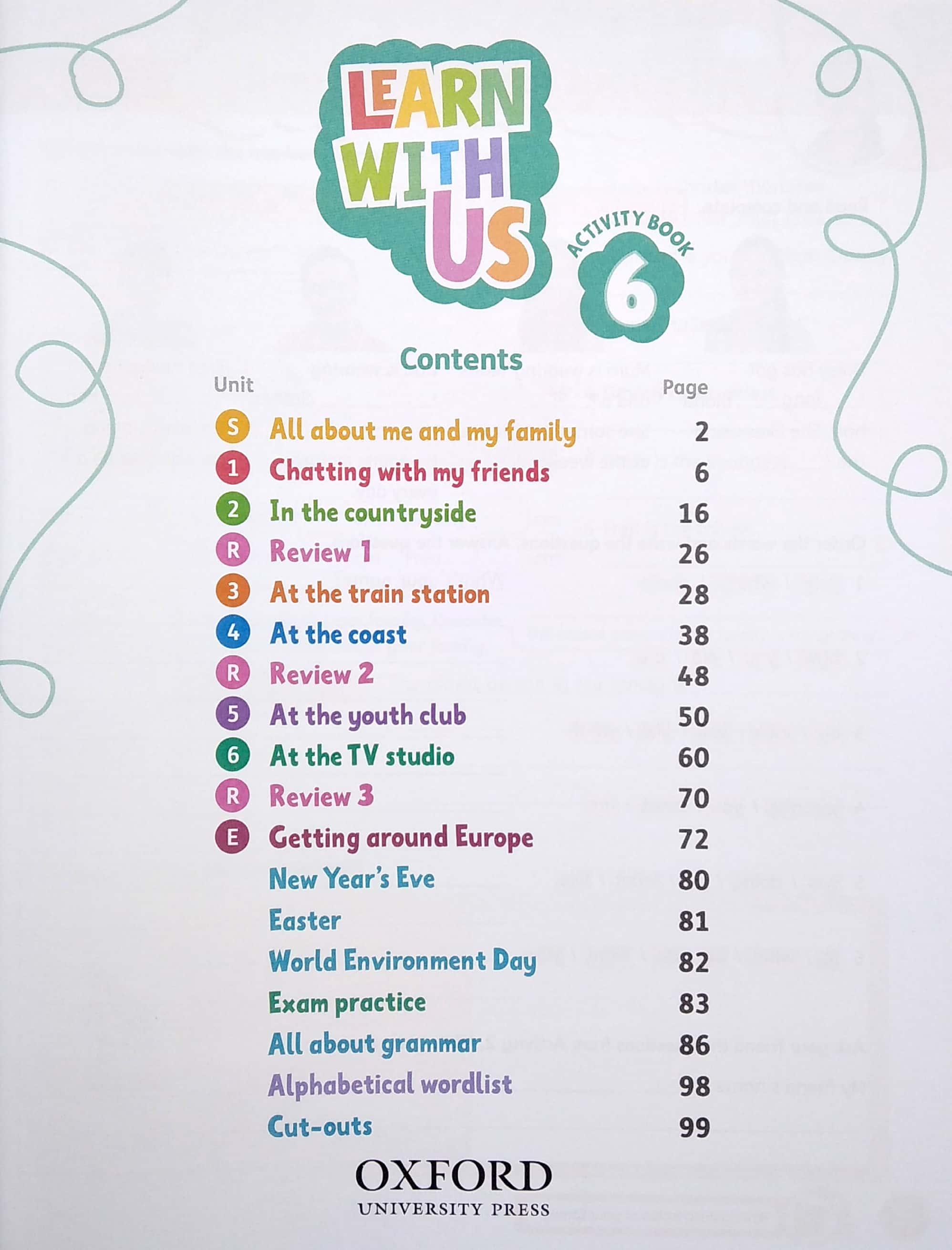 Learn With Us: Level 6: Activity Book With Online Practice