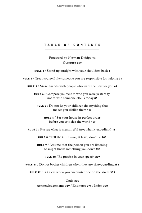 12 Rules For Life: An Antidote To Chaos