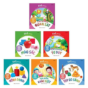 Bộ 365 Ngày Phát Triển Trí Tuệ - Quan Sát Và Tư Duy - Bộ 6 Cuốn