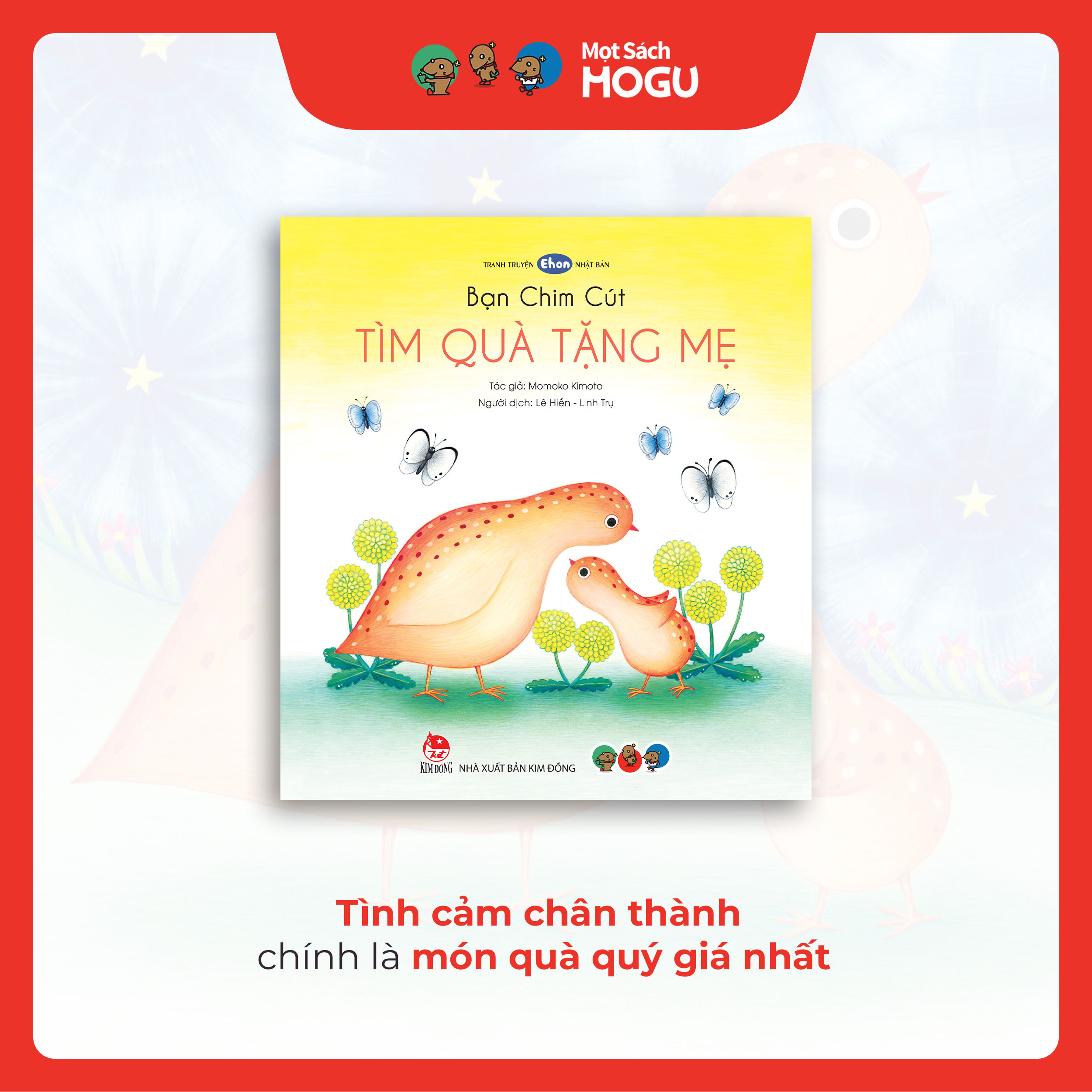 Truyện Ehon bé 1-2-3 tuổi - Bạn chim cút tìm quà tặng mẹ