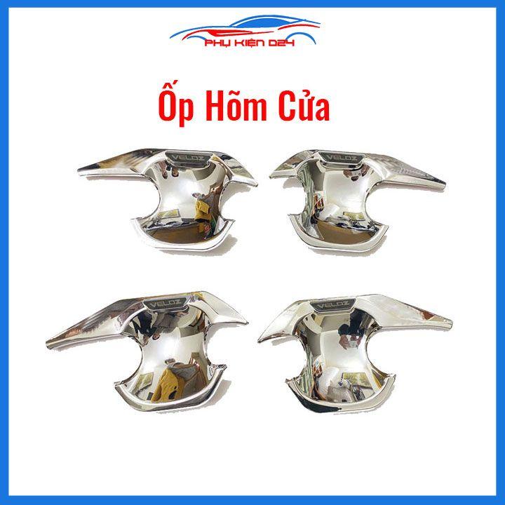 Ốp tay hõm cửa mạ crom Veloz 2022-2023 chống trầy va đập mở cửa xe