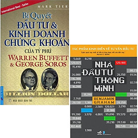 Sách - 2 cuốn Bí Quyết Đầu Tư Và Kinh Doanh Chứng Khoán Của Tỷ Phú Warren Buffett Và Nhà Đầu Tư Thông Minh(lẻ tuỳ chọn)