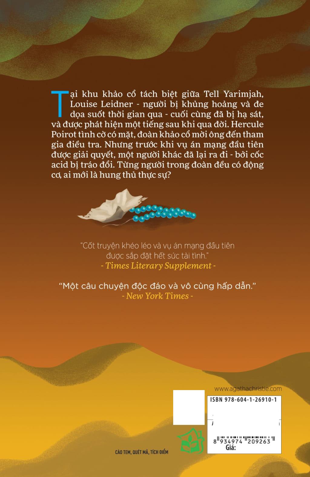 Sách - Án Mạng Vùng Lưỡng Hà