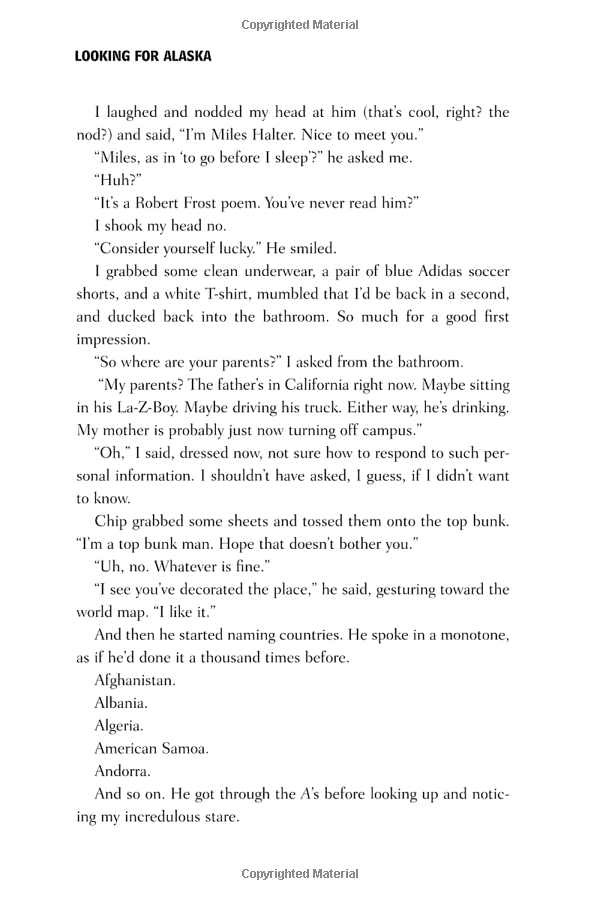 Looking For Alaska