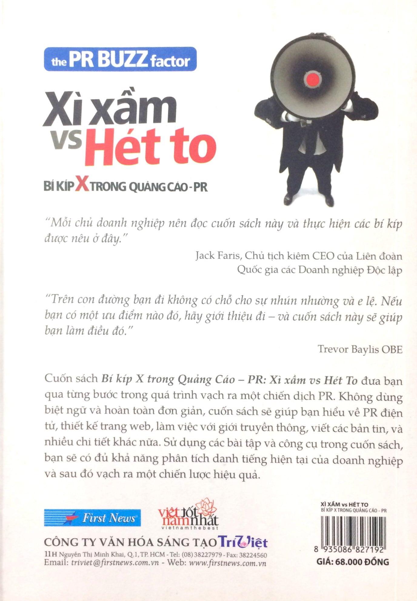 Xì Xầm Vs Hét To - Bí Kíp X Trong Quảng Cáo PR