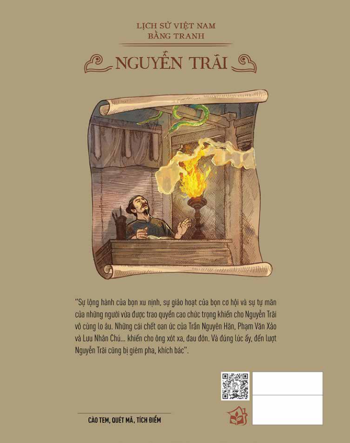 Lịch Sử Việt Nam Bằng Tranh - Nguyễn Trãi (Bản Màu) (Tái Bản 2023)