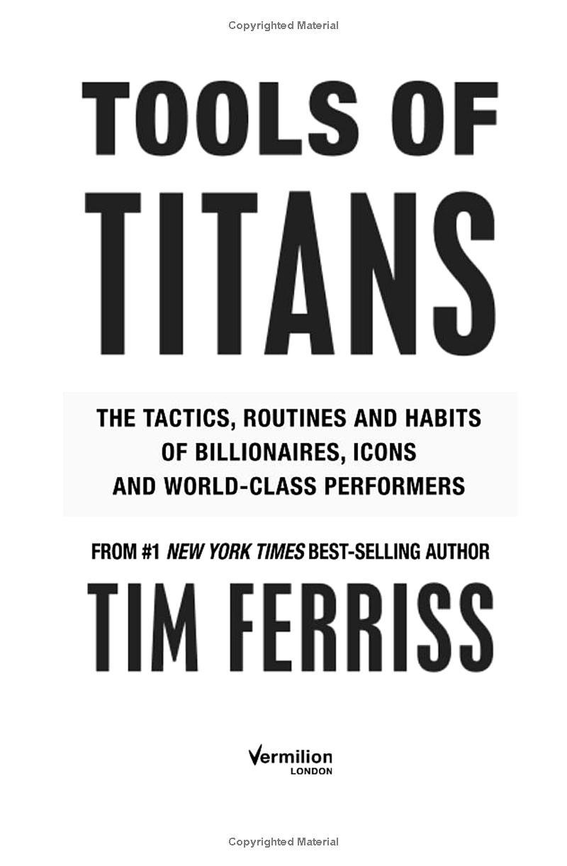 Tools of Titans