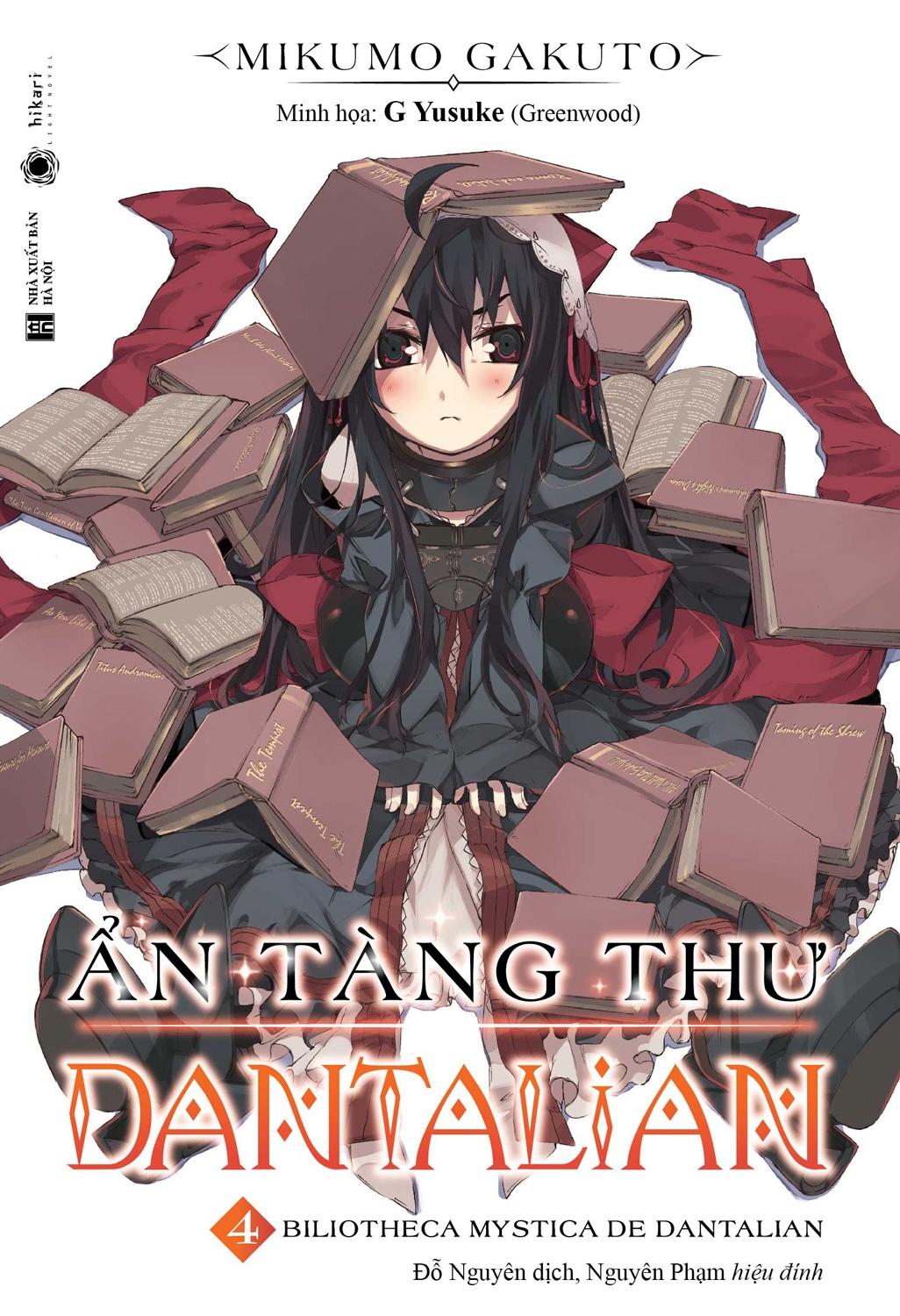 Ẩn Tàng Thư Dantalian 4 (Tặng Kèm 1 Bookmark)