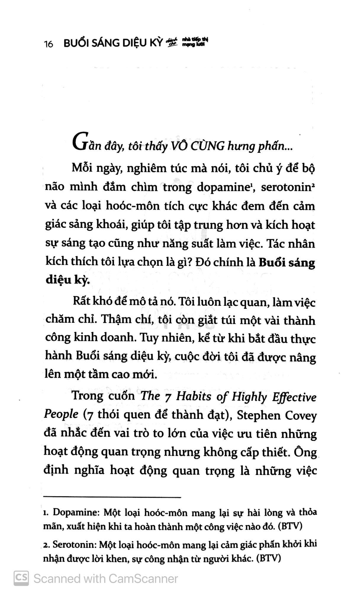 Buổi Sáng Diệu Kỳ Dành Cho Nhà Tiếp Thị Mạng Lưới