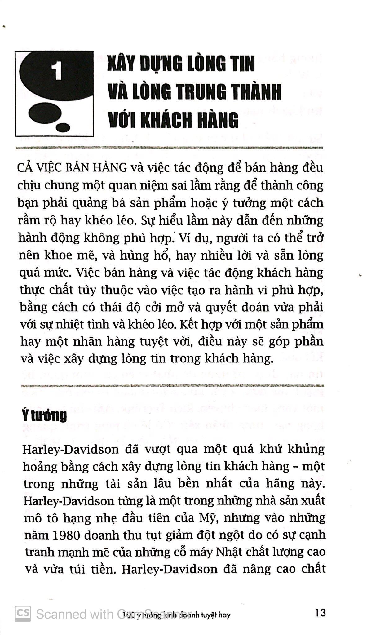 100 Ý Tưởng Kinh Doanh Tuyệt Hay (Tái Bản)