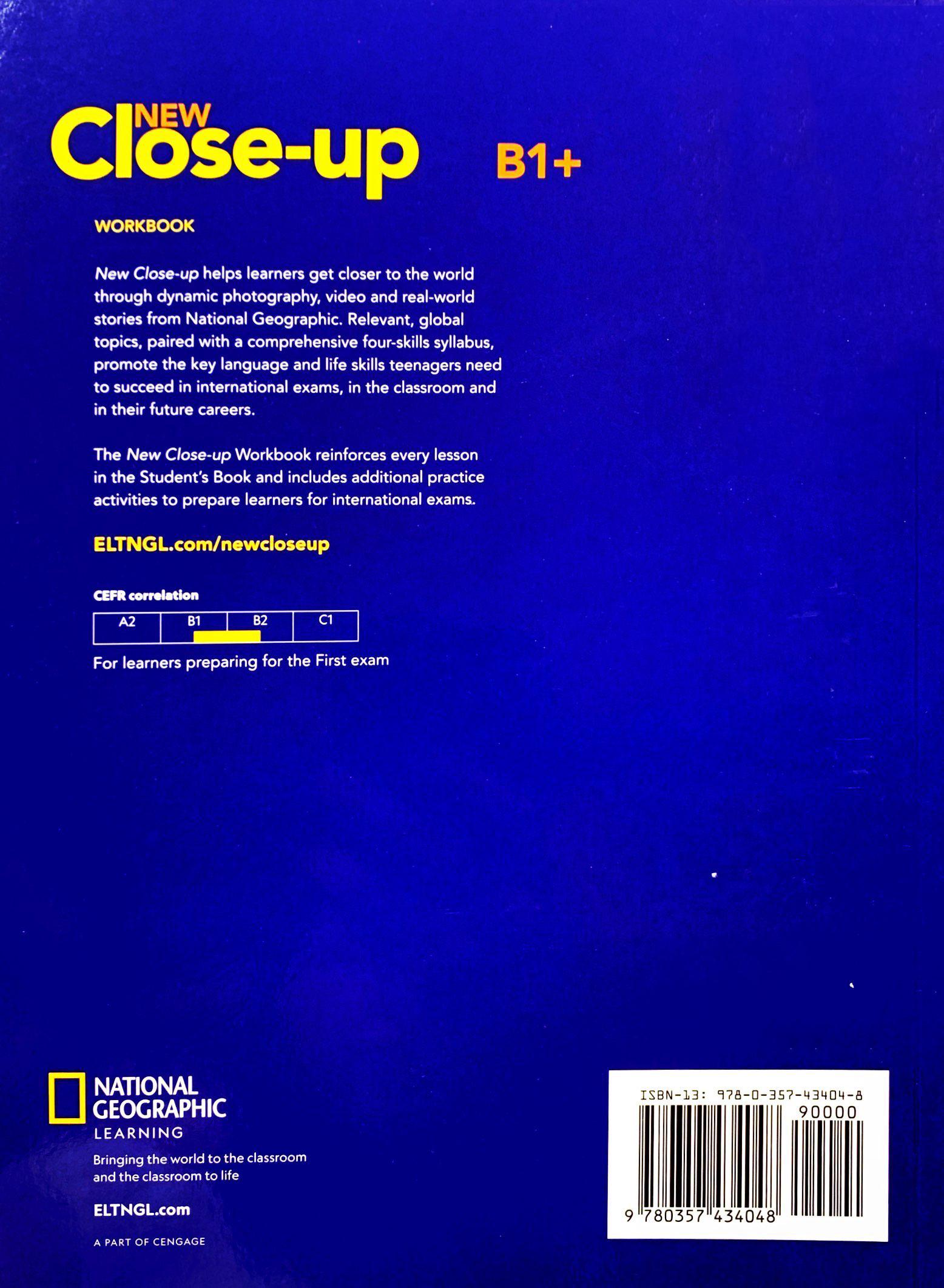 New Close-up B1+: Workbook