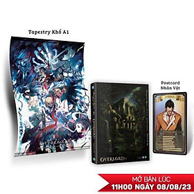 [Light Novel] OVERLORD - Tập 7: Những Kẻ Xâm Nhập - Bản Giới Hạn - Tặng Kèm Postcard Nhân Vật + Tapestry Khổ A1