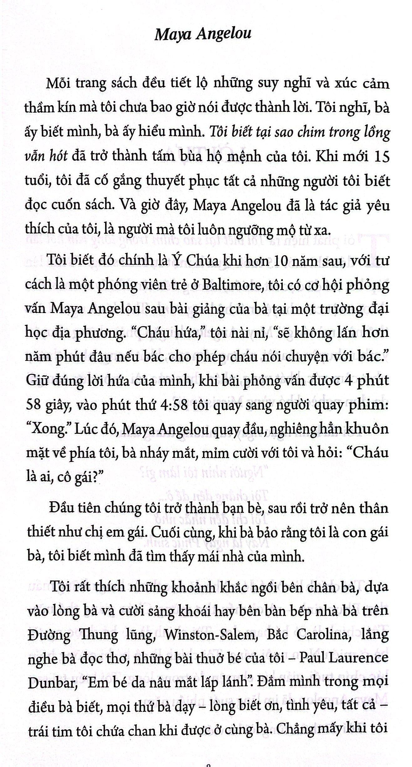 Tôi Biết Tại Sao Chim Trong Lồng Vẫn Hót (Tái Bản 2023)