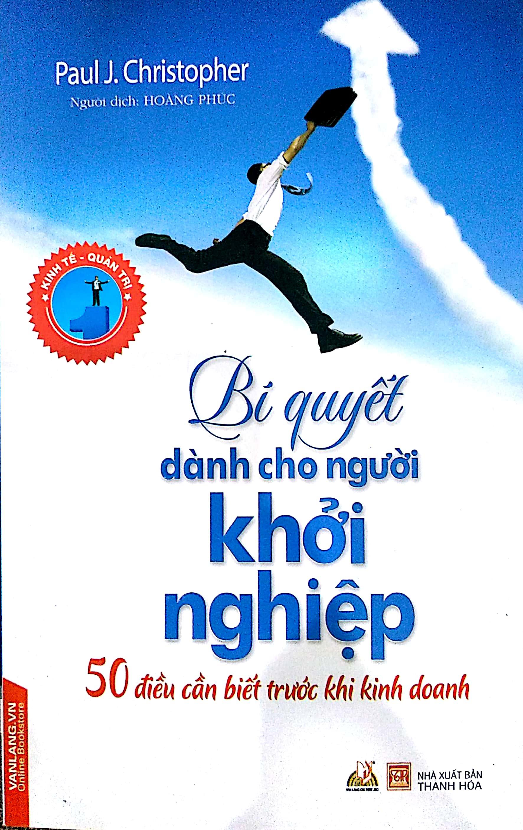 Bí Quyết Dành Cho Người Khởi Nghiệp