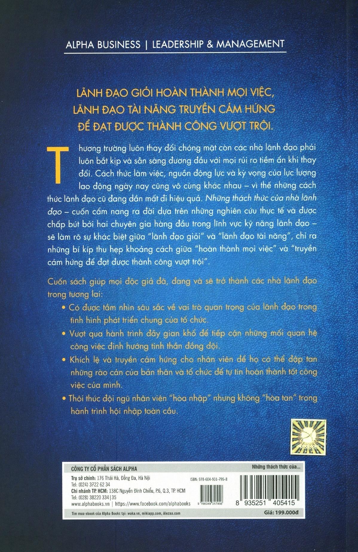 Những Thách Thức Của Nhà Lãnh Đạo