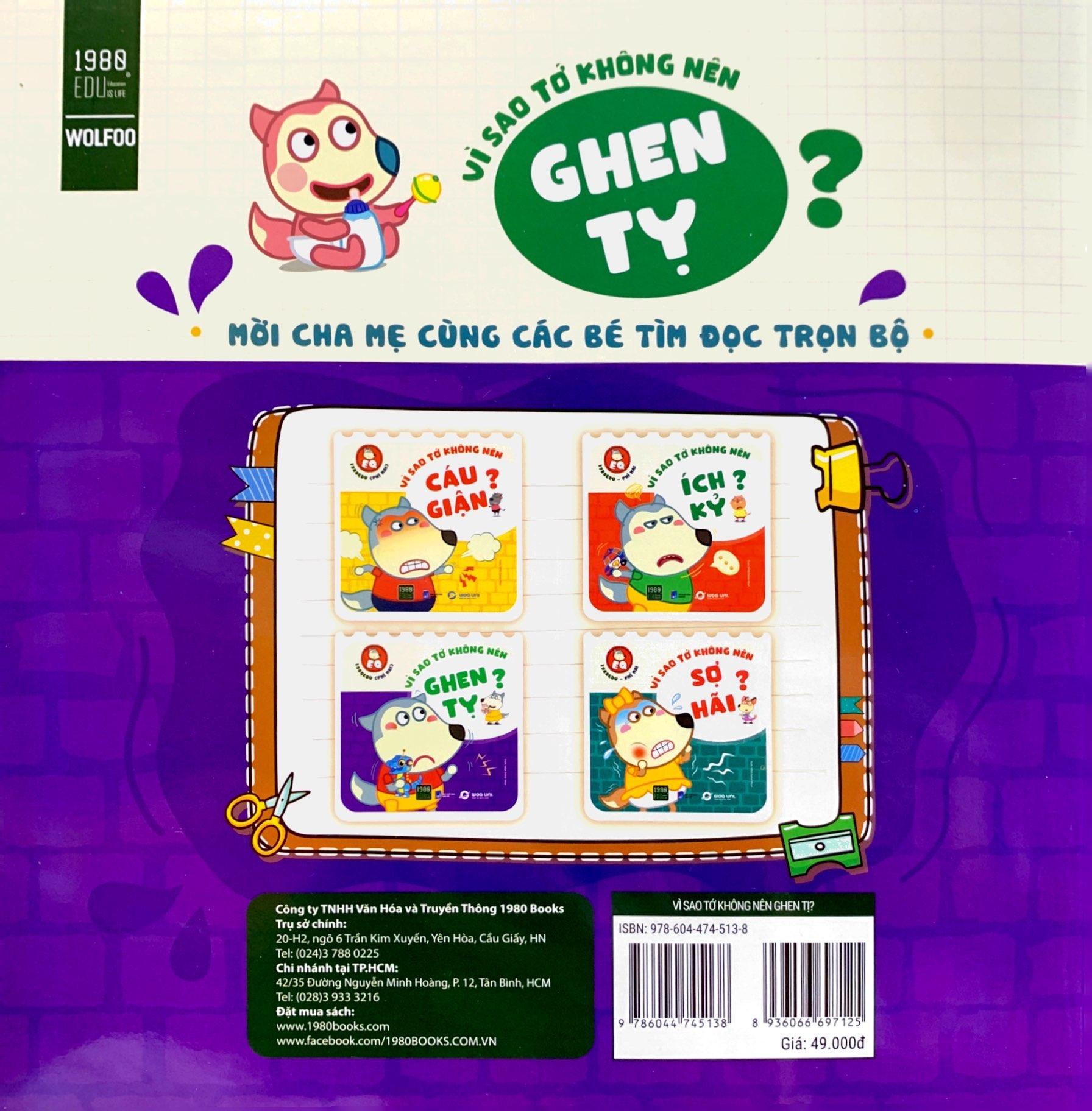 Wolfoo EQ - Vì Sao Tớ Không Nên Ghen Tỵ