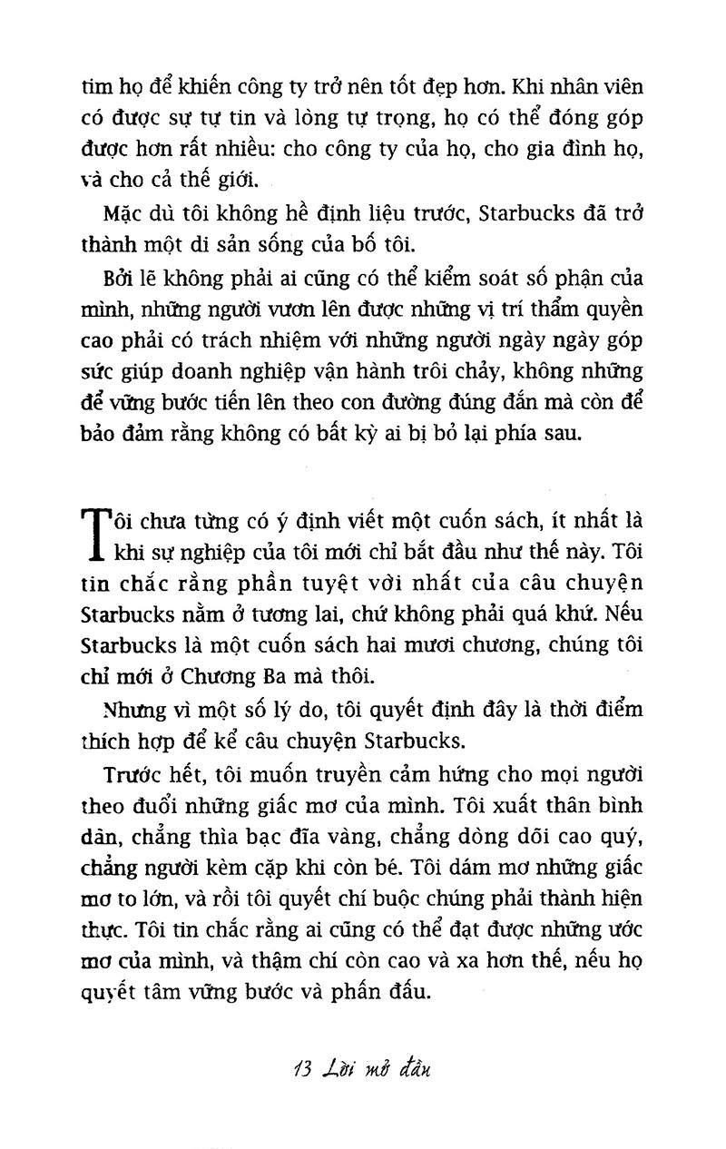 Dốc Hết Trái Tim - Cách Starbucks Xây Dựng Công Ty Bằng Từng Tách Cà Phê (Tái Bản 2018)