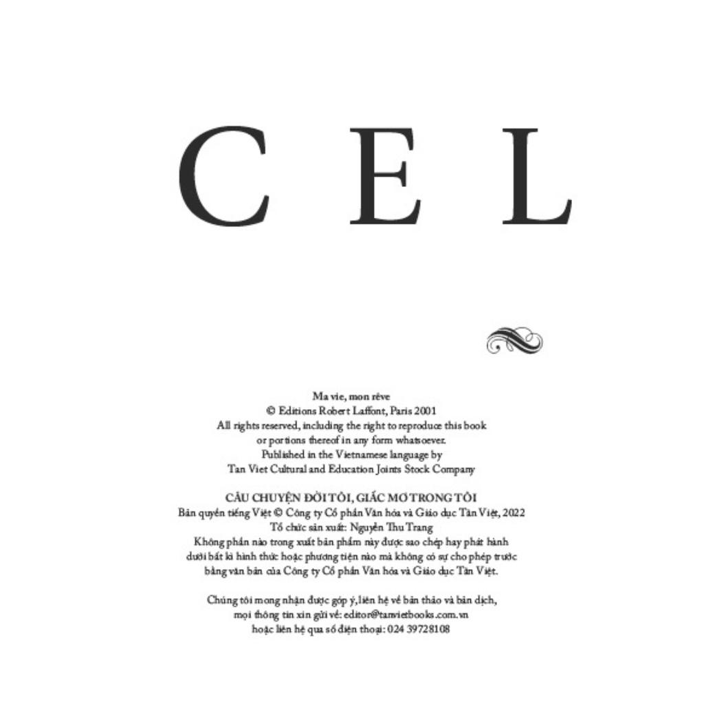 Celine Dion – Câu chuyện đời tôi, Giấc mơ trong tôi - Bản Quyền