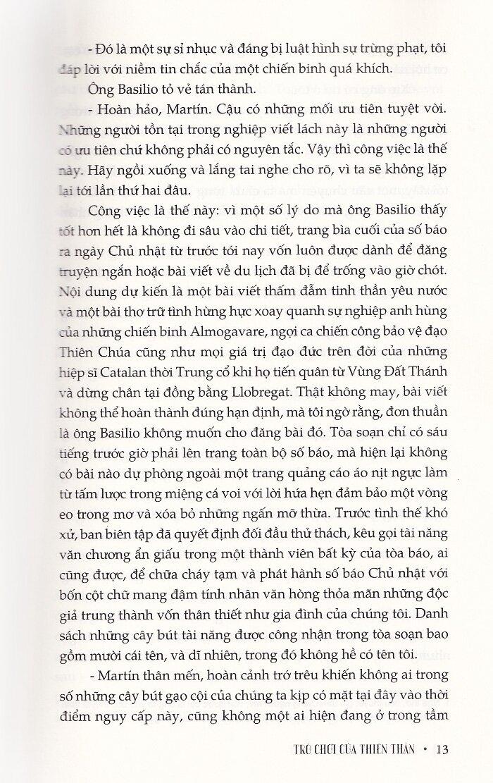 Trò Chơi Của Thiên Thần