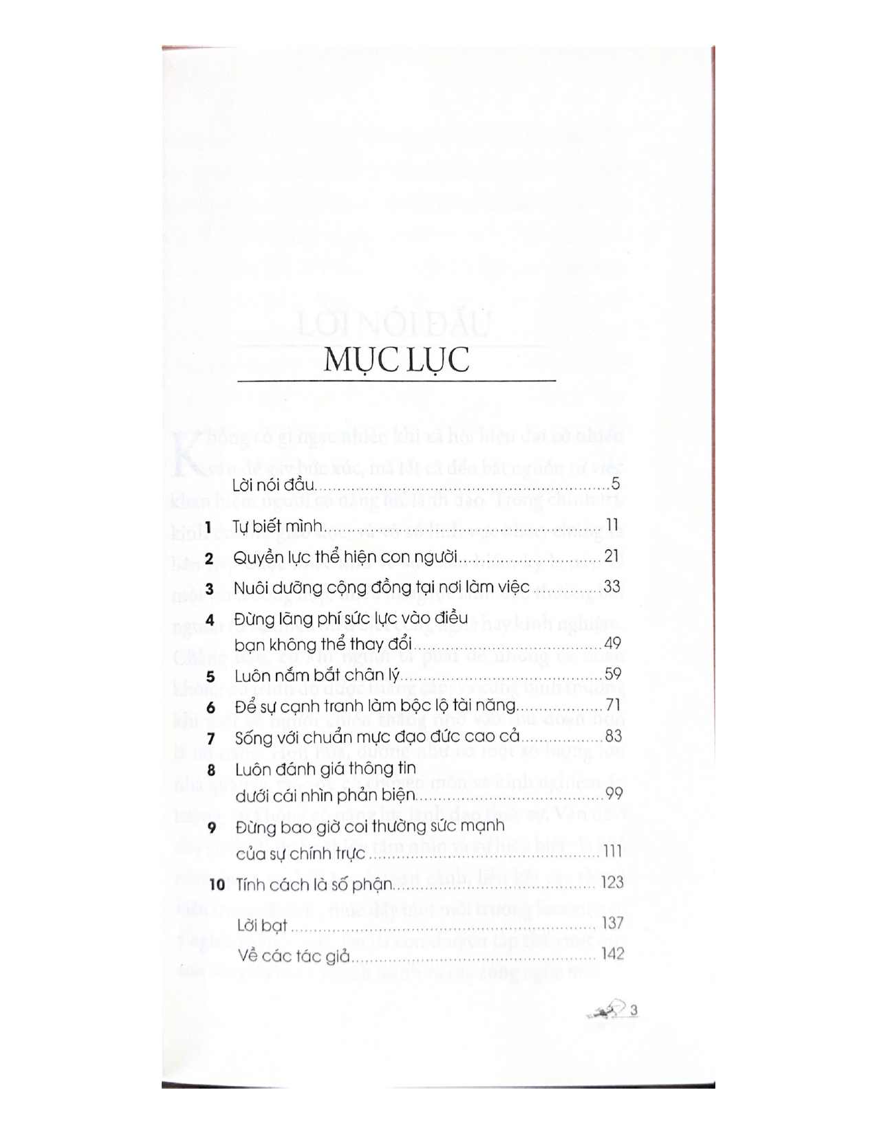 10 Quy Tắc Vàng Của Thuật Lãnh Đạo