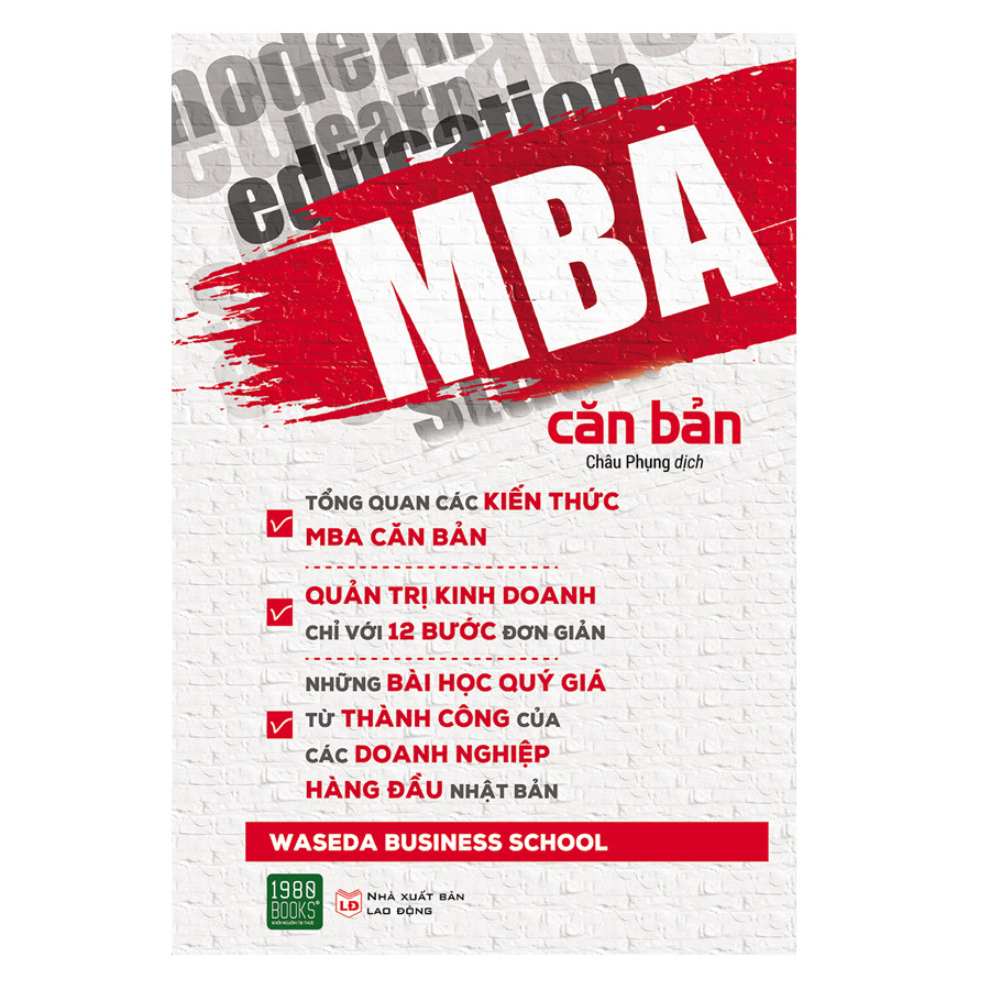 Combo Bộ 3 Cuốn: MBA Căn Bản