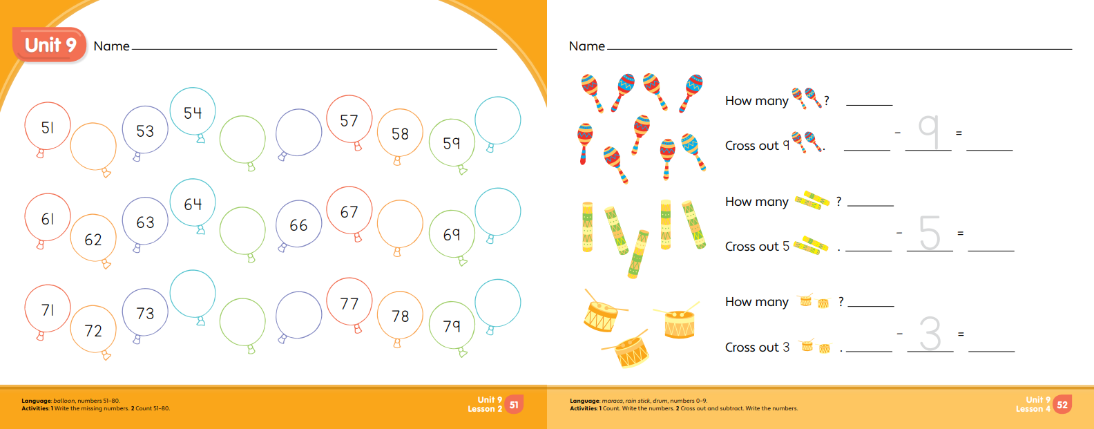 Doodle Town Level 3 Math Skills Pad 2nd Edition