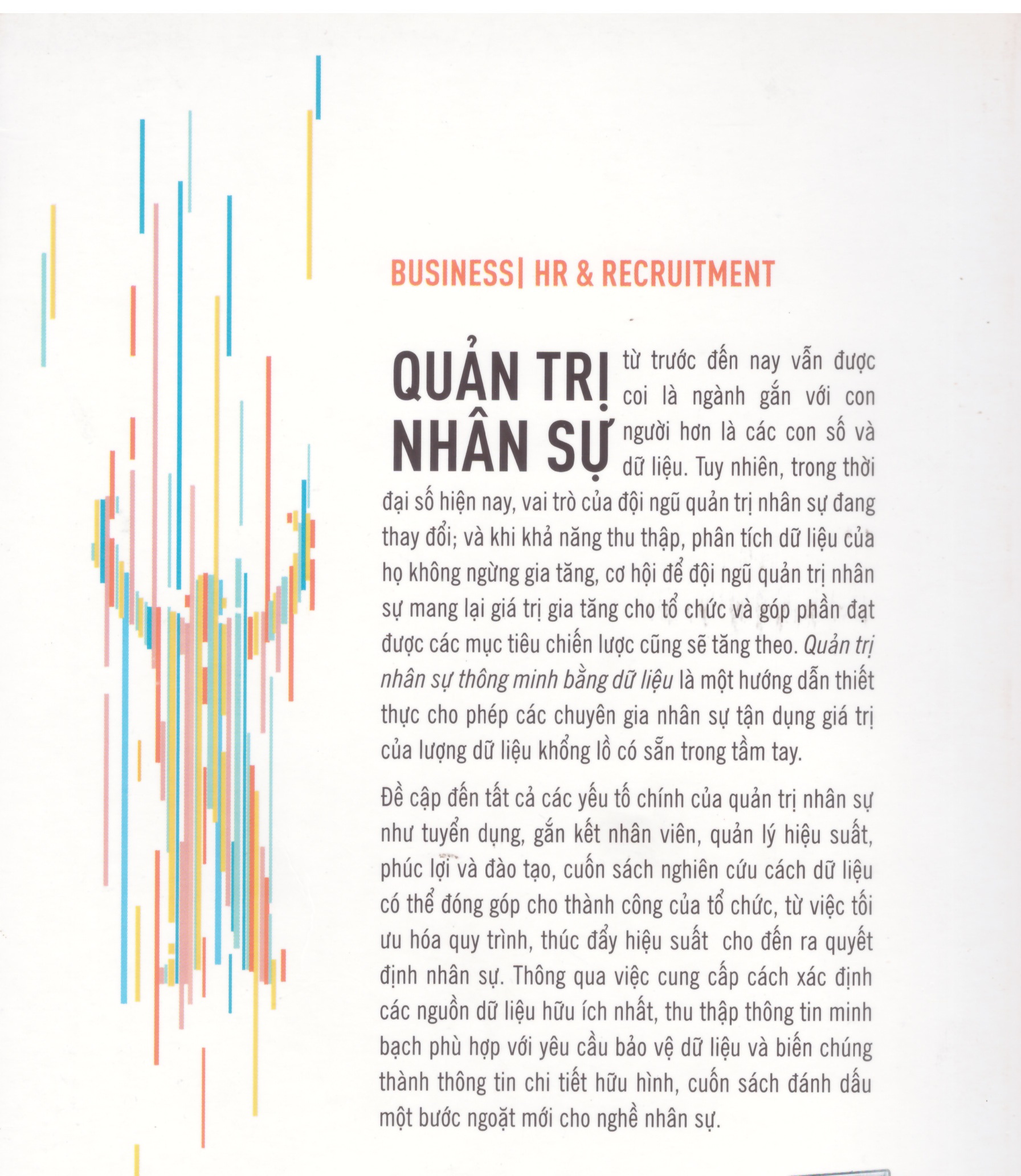 Data Driven HR - Quản trị nhân sự thông minh bằng dữ liệu - Bộ công cụ phân tích và đo lường hiệu quả công việc trong thời đại số