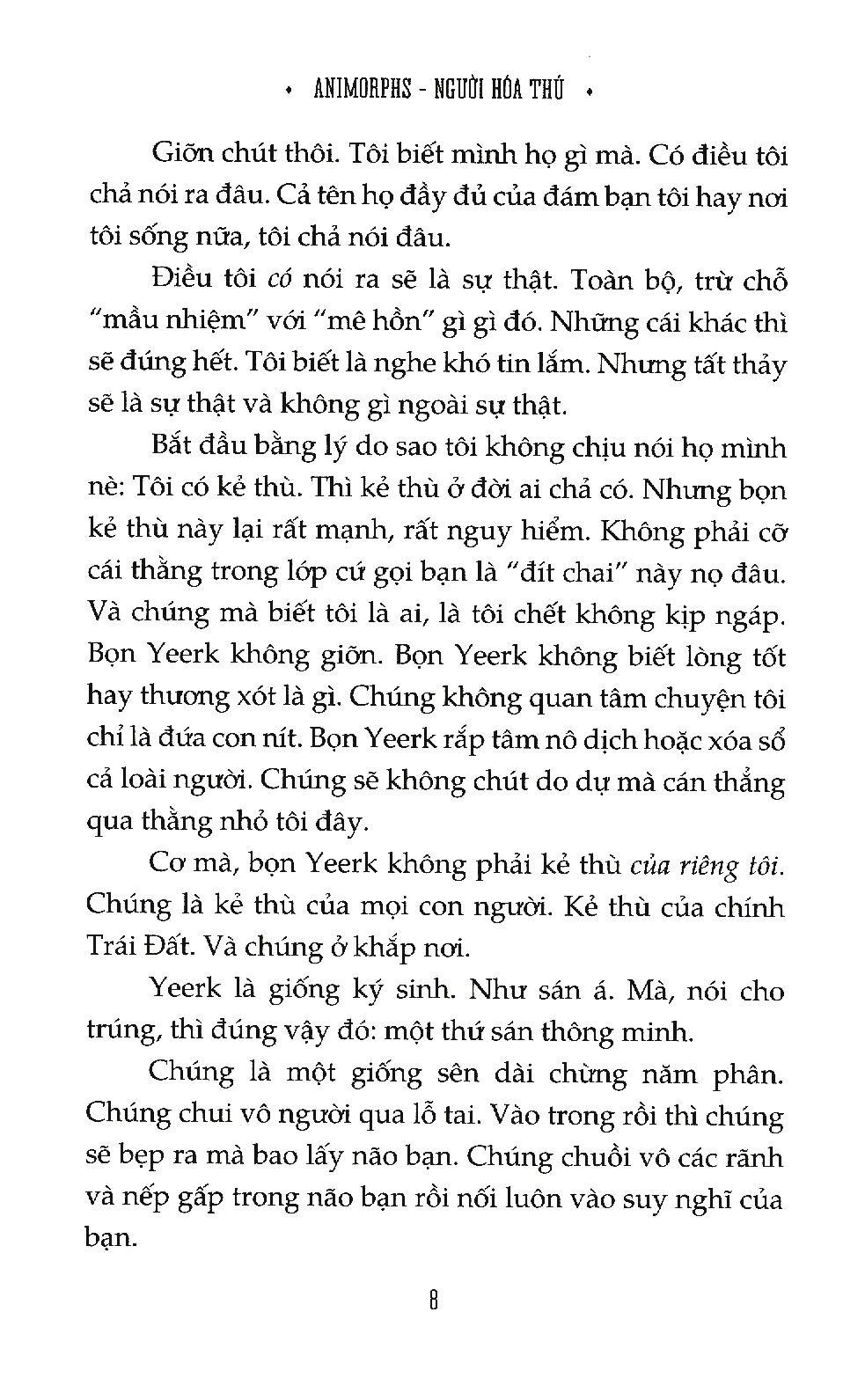 Animorphs - Người Hóa Thú (Tập 10) : Người Máy