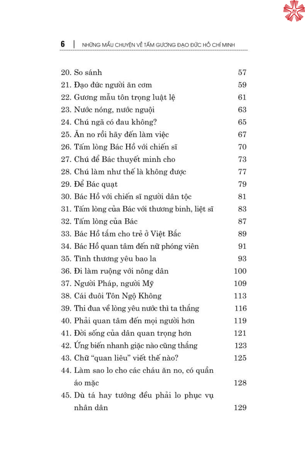 Những mẩu chuyện về tấm gương đạo đức Hồ Chí MinhTập 2 (bản in 2024)