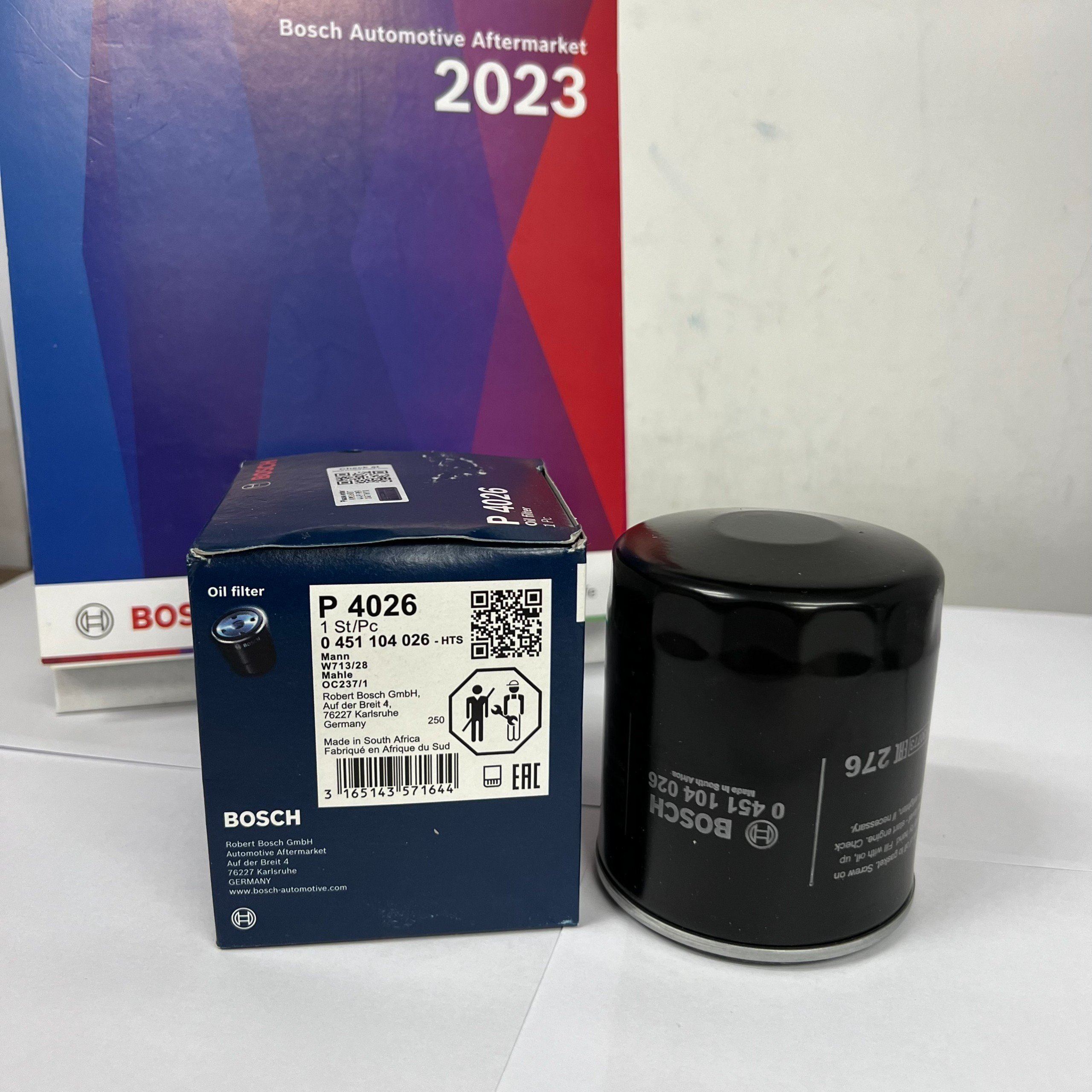 Lọc Dầu Động Cơ BOSCH P4026 Dành Cho Xe MG MG5 1.5 Máy Xăng ( 20- ) ZS 1.5 Máy Xăng ( 20- )