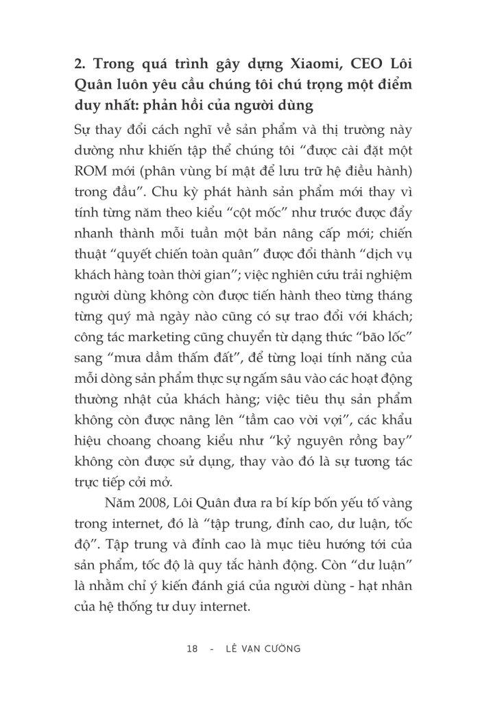 Marketing Kiểu Xiaomi