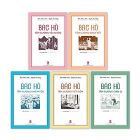 Bộ 5 cuốn sách Bác Hồ: Rèn nhân cách - Luyện tài năng