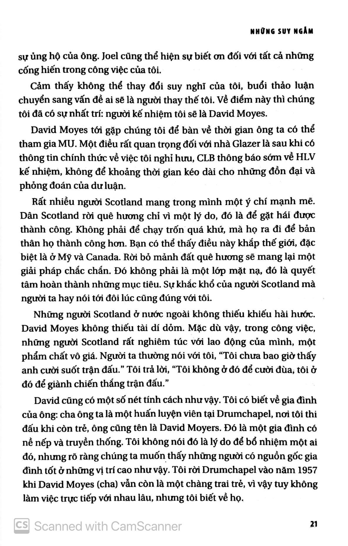 Hồi Ký Alex Ferguson (Tái Bản)