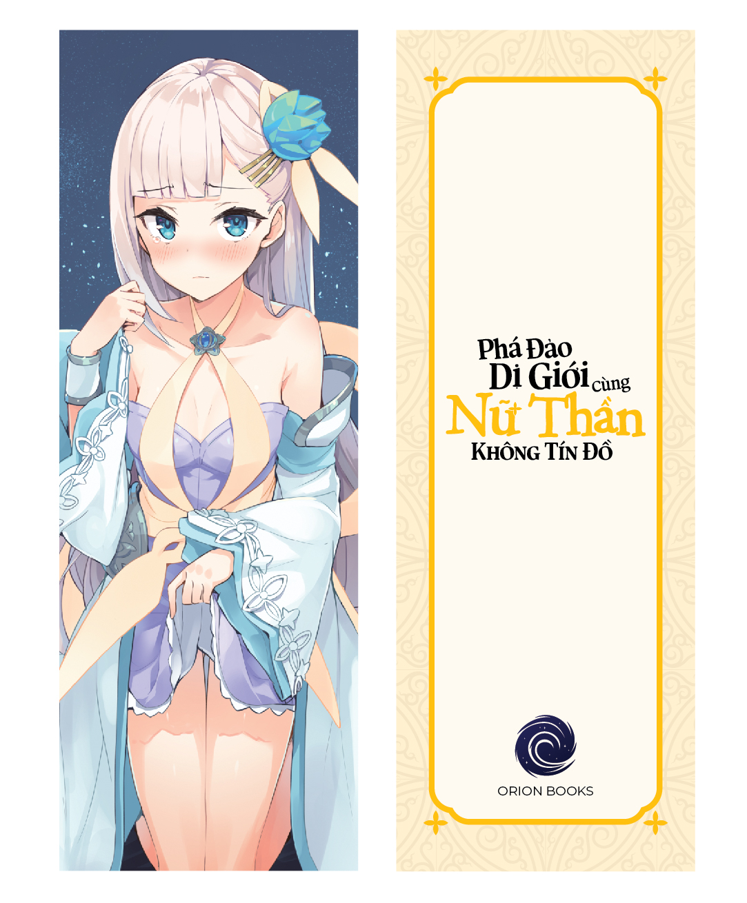Phá đảo dị giới cùng nữ thần không tin đồ- Tập 1- Poster A3+ Bookmark- First News-MK