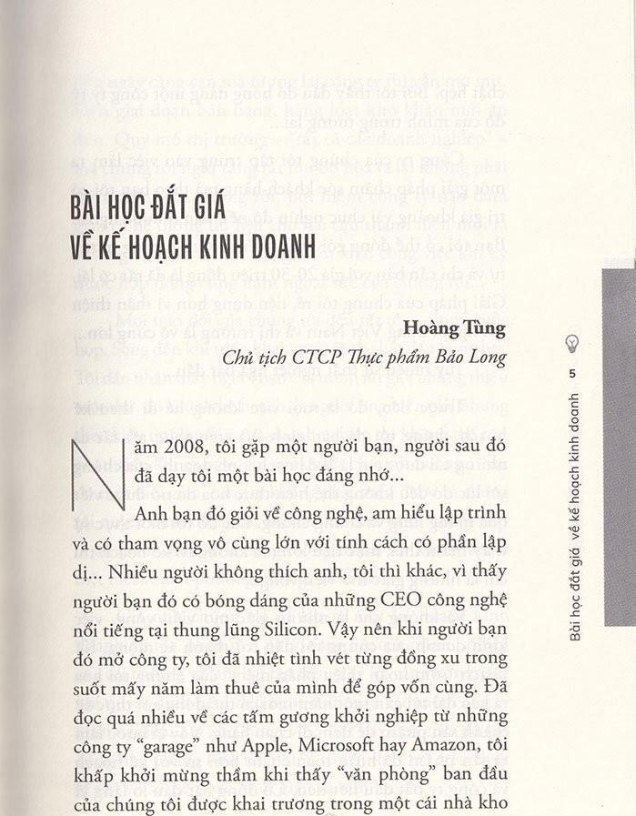 Lập Kế Hoạch Kinh Doanh Cho Người Mới Bắt Đầu