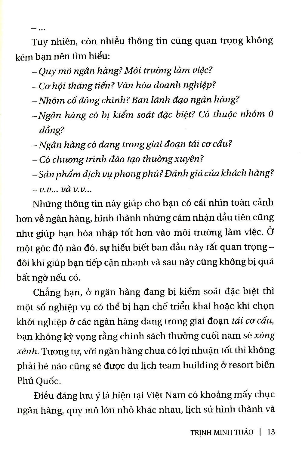 Chọn Ngân Hàng Hay Chọn Giám Đốc