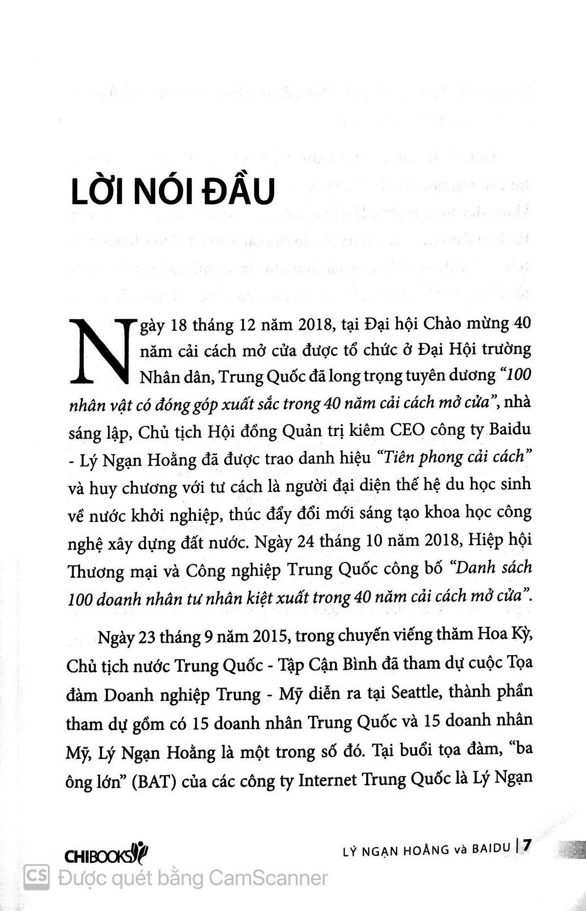 Lý Ngạn Hoằng Và Baidu (Seri Tủ Sách Doanh Nhân Hàng Đầu Châu Á)